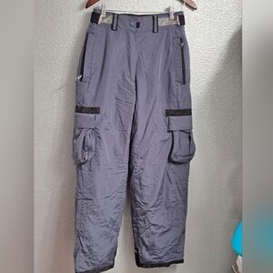 Bonfire Women's Grey Snow Boarding Twin Tec Gold Series Pants